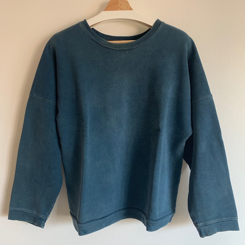 Olderbroter Sweatshirt, Natural Indigo Dyed